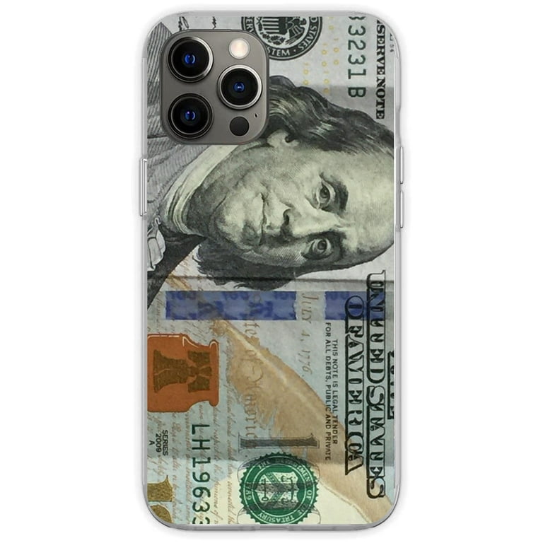 Phone Case Compatible with iPhone 11 Money 100 Dollar Bill Soft