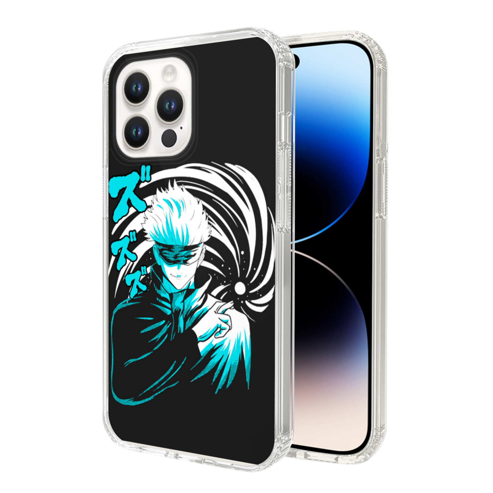Phone Case Cool Satoru Gojo jujutsu kaisen Compatible for iPhone 16 Pro