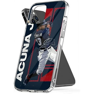 Phone Case Copy X of 8 Ronald 11 Acuna 12 Jr 13 Carton Xr 7 Pro Max Se 2020 14 Accessories Scratch Waterproof Transparent Compatible with iPhone X/XS 5.8 Inch