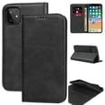 thumbnail image 1 of Phone Case Cover Compatible with Apple iPhone 14 Pro, Quality PU Leather Flip Cover with [Card Slots] [Horizontal Viewing Stand] [Durable Frame] for 6.1 Inch 2022 Release,Black, 1 of 6