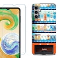 thumbnail image 1 of Phone Case Cover for Samsung Galaxy A35 5G, with Tempered Glass Screen Protector, by OneToughShield - Vending Machine, 1 of 3