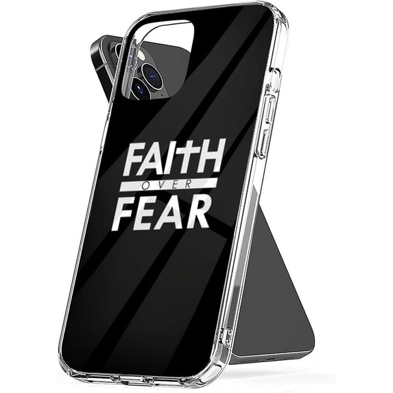Phone Case Faith Shockproof Over TPU Fear Cover Bible Accessories Scripture Protect Verse Christian Quote Compatible with iPhone 6/6s 4.7 Inch
