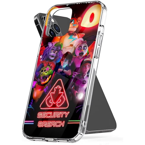 Phone Case Five Cover Nights Waterproof at Accessories Dy's Security Breach Transparent Compatible with iPhone 14 Pro Max 6.7 Inch