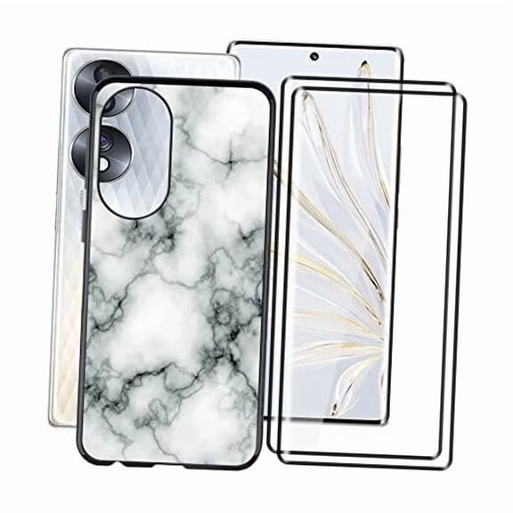 Phone Case For Honor 70 (6.67") With [2 X Tempered Glass Screen Protector],