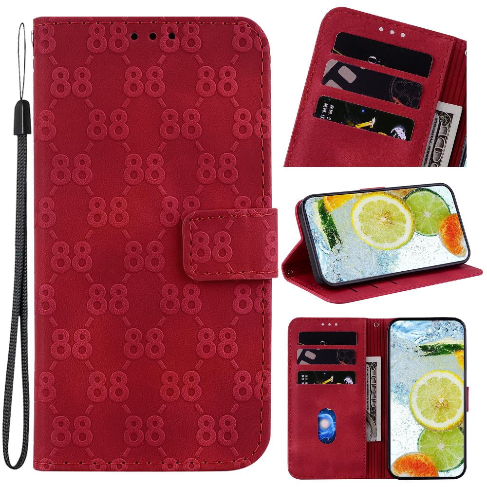 Phone Case For Nokia C21 Plus Wallet Cover Card Holder Kickstand PU ...