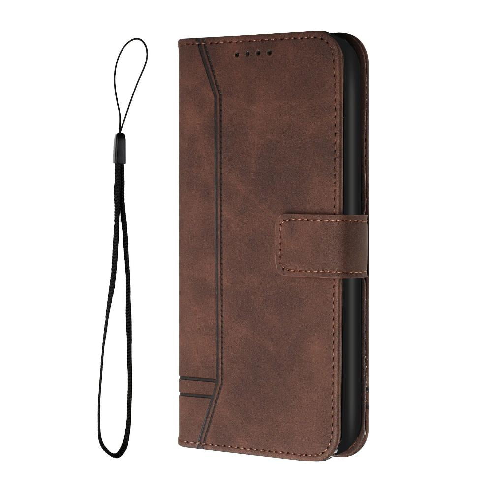 Phone Case for OnePlus Nord N20 5G PU Leather Hand Strap Flip Folio ...