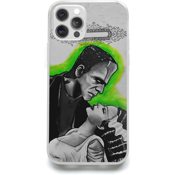 Phone Case Frankensteins Plus Maxmonster Max and His Waterproof Bride Pro Multicolor Compatible with iPhone 7 Plus/8 Plus 5.5 Inch