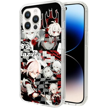 Phone Case Genshin Impact Kazuha Kaedehara Soft TPU Protective Customize Clear Compatible with iPhone X/XS 5.8 Inch