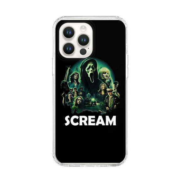 Phone Case Ghost Face Like Movies Compatible with iPhone 14 Plus Case Cover