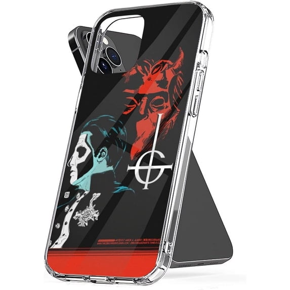 Phone Case Ghost TPU Bc Shockproof Stuffs Cover Accessories Protect Transparent Compatible with iPhone 13 Pro Max 6.7 Inch