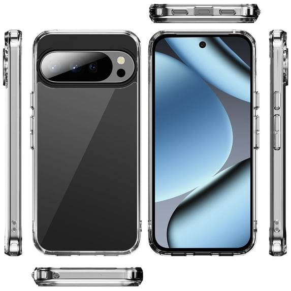 Phone Case for Google Pixel 11 Pro XL Crystal Transparent Thick 2.0mm ...