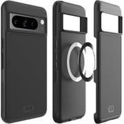 TUDIA MergeGrip Google Pixel 8 Pro Case 2023 Magsafe Compatible Tough Case - Matte Black