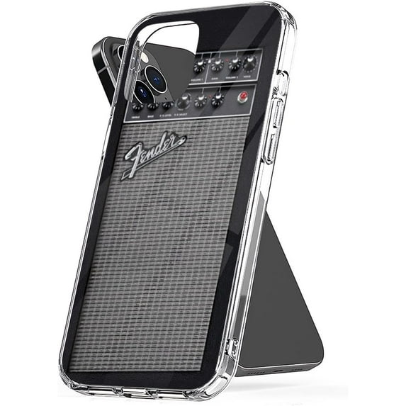Phone Case Guitar Accessories Amp Protect Cover Shockproof TPU Transparent Compatible with iPhone 11 Pro Max 6.5-Inch