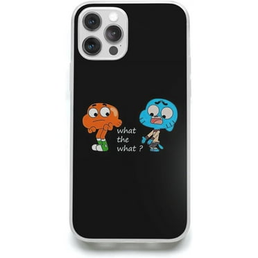 Phone Case Gumball Scratch and Transparent Darwin Funny What Plus The Accessories What Waterproof 15 Series Max Waterproof Pro Compatible with iPhone X/XS 5.8 Inch