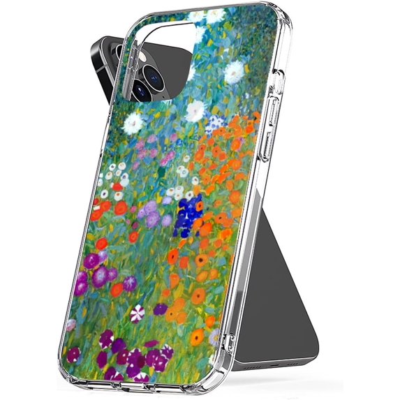 Phone Case Gustav Protect Klimt Accessories Flower Shockproof Garden TPU Cover Compatible with iPhone 11 Pro Max 6.5 Inch
