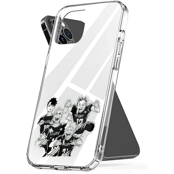 Phone Case Haikyuu X Timeskip Sakusa Atsumu Se Hinata and Bokuto Accessories Scratch Waterproof Transparent Compatible with iPhone 6 Plus/6s Plus 5.5 Inch