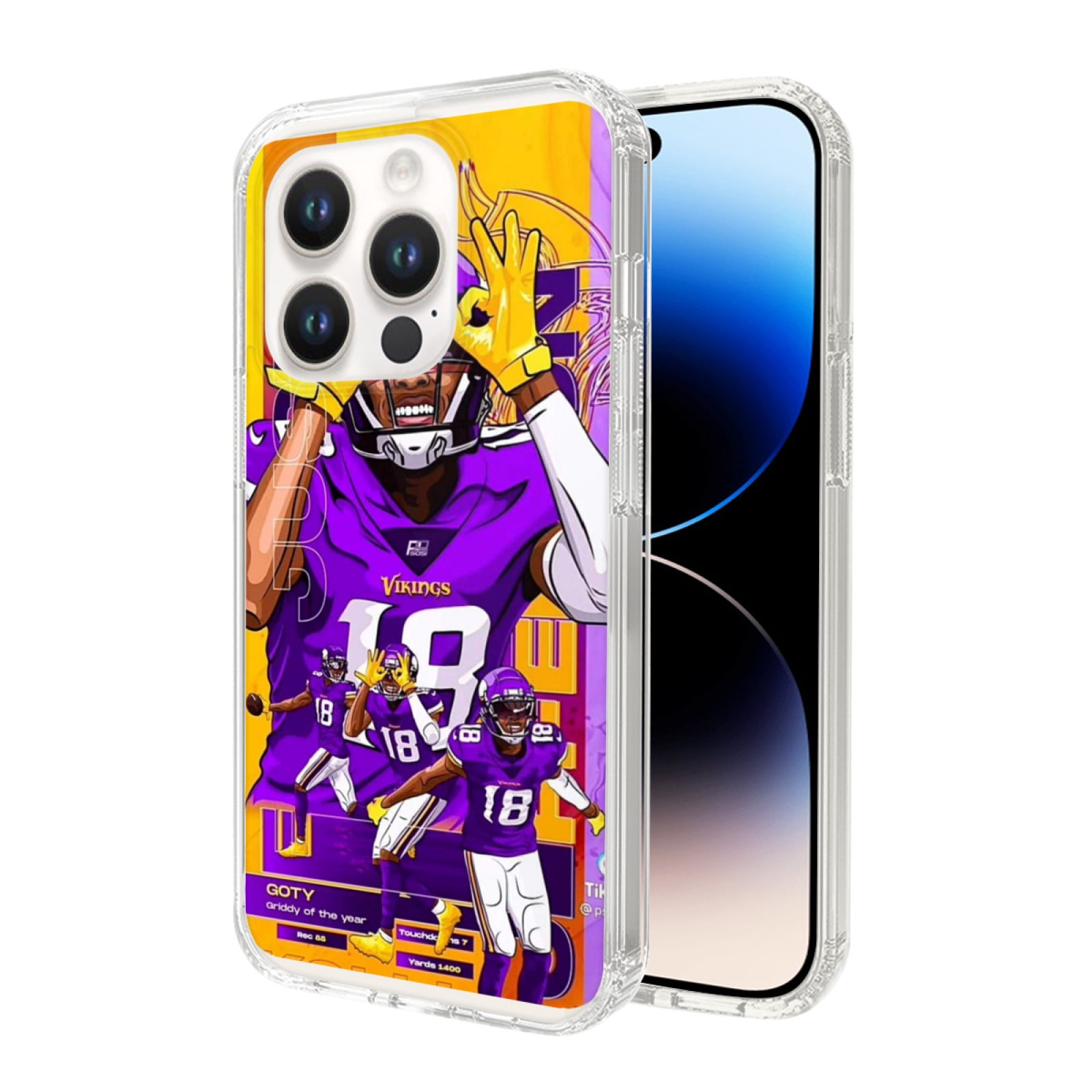 Phone Case Justin Shock Jefferson Compatible for iPhone 13 Mini Case