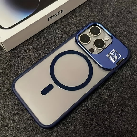 Phone Case - Luxury Multi-Dimensional Foldable Invisible Bracket Magnetic Phone Case, Suitable for Iphone 17 16 Plus Pro Max 17 Air