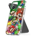 thumbnail image 1 of Phone Case Mario 12 Brothers Xr Collage Se 2020 7 8 X 11 Pro Max 13 14 Waterproof Accessories Scratch Transparent Compatible with iPhone 13 6.1 Inch, 1 of 5