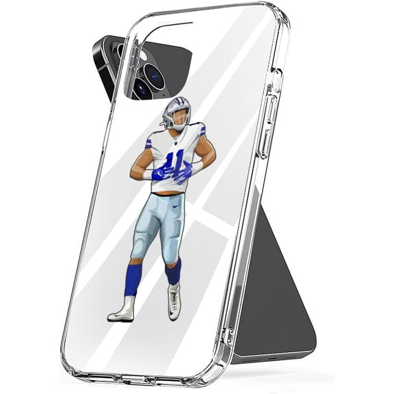Phone Case Micah Protect Parsons Accessories 11 TPU Hungry Cover to Shockproof Score Transparent Compatible with iPhone 12 6.1 Inch
