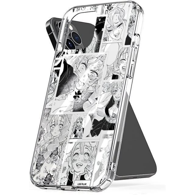 Phone Case Mitsuri Shockproof Cover Accessories Protect TPU Transparent Compatible with iPhone 15 Plus 6.7 Inch