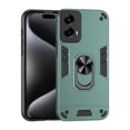 thumbnail image 1 of Phone Case for Motorola Moto G Stylus 5G 2024 Hybrid Case with Ring Kickstand, Heavy Duty Protection Armor Case with Comfortable Grip Support Magnetic Car Mount for Moto G Power 5G 2024 - Darkgreen, 1 of 7