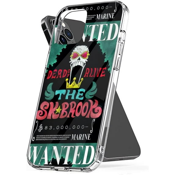 Phone Case One-Piece Aesthetic Brook Shockproof Wanted Cover Funny Transparent Compatible with iPhone 13 Pro Max 6.7 Inch