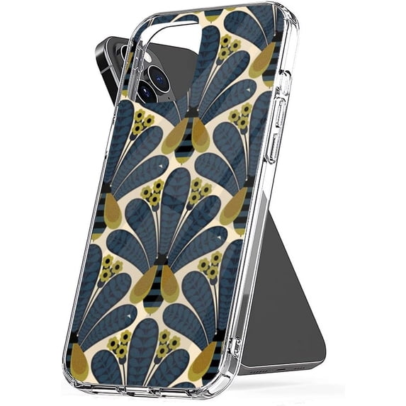 Phone Case Orla Protect Kiely Cover Honey Accessories Bee TPU Orla Shockproof Kiely Pattern Transparent Compatible with iPhone 15 Pro 6.1 Inch