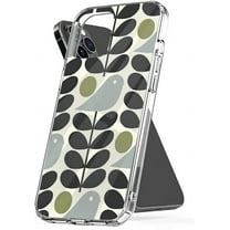 Phone Case Orla X Kiely 8 Design 7 Xr 11 12 Pro Max Se 2020 13 14 Accessories Scratch Waterproof Transparent Compatible with iPhone X/XS 5.8 Inch