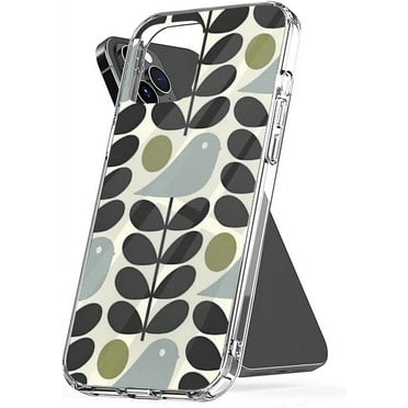 Phone Case Orla X Kiely 8 Design 7 Xr 11 12 Pro Max Se 2020 13 14 Accessories Scratch Waterproof Transparent Compatible with iPhone X/XS 5.8 Inch