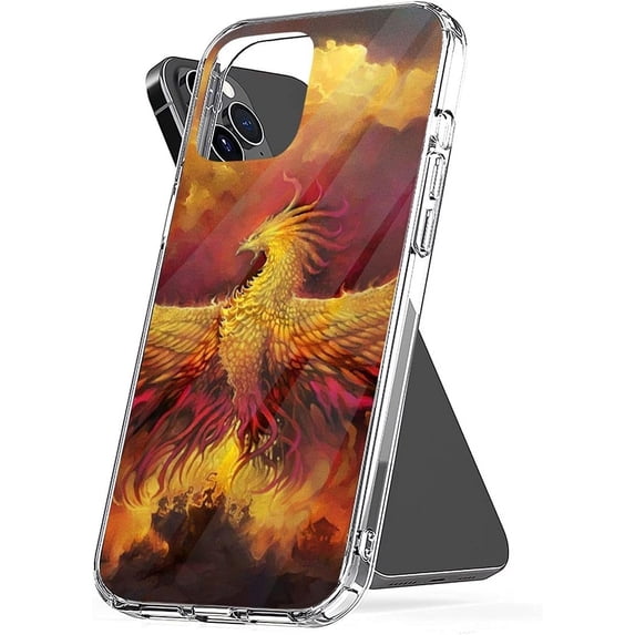 Phone Case Phoenix Shockproof Cover Accessories Protect TPU Compatible with iPhone 15 6.1 Inch