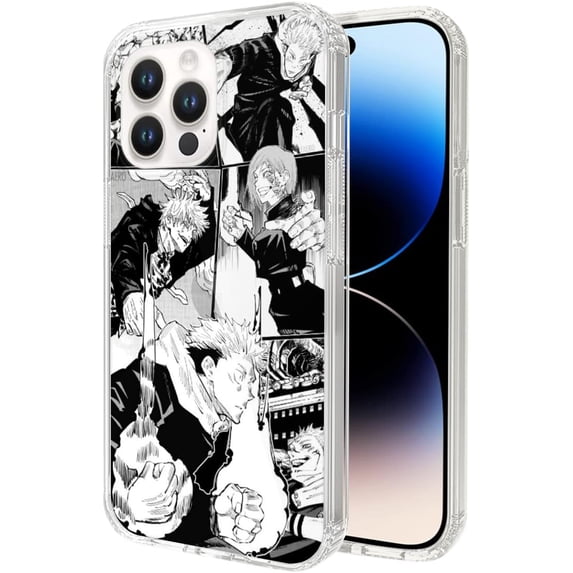 Phone Case Phone Fushiguro Toji Jujutsu Case Cover Kaisen Clear Compatible with iPhone 7 Plus/8 Plus 5.5 Inch