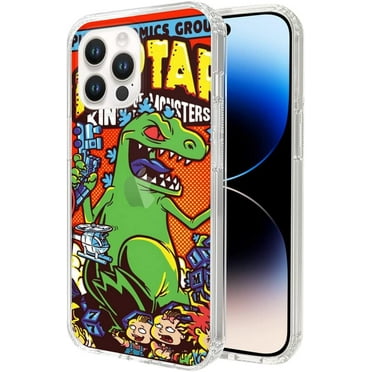 Phone Case Reptar Phone of The Monsters Case Clear Compatible with iPhone X/XS 5.8 Inch
