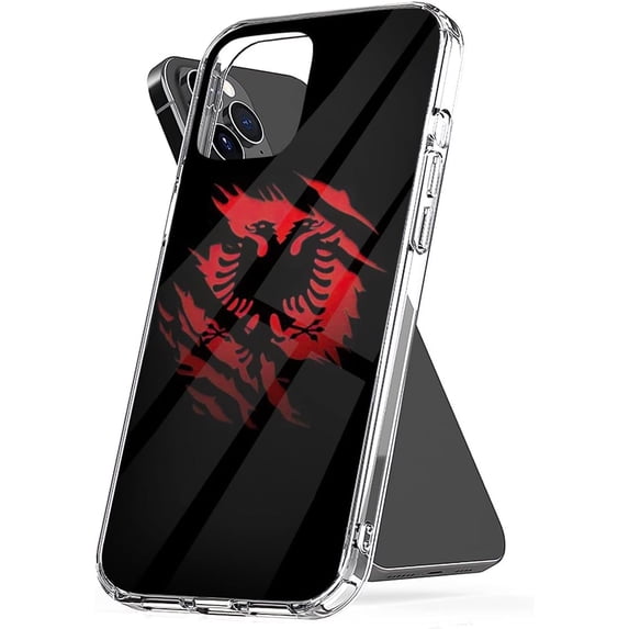 Phone Case Ripped Shirt Albanian X Se Scratch Waterproof Accessories Transparent Compatible with iPhone 15 6.1 Inch