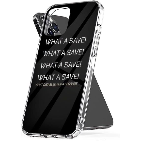Phone Case Rocket Car Soccer What Se A Save Chat Disabled League Gifts X Waterproof Accessories Scratch Transparent Compatible with iPhone 12 Pro Max 6.7 Inch