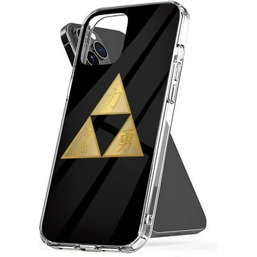 Phone Case Rugged Cover Triforce Accessories Protect Shockproof TPU Transparent Compatible with iPhone 11 6.1 Inch