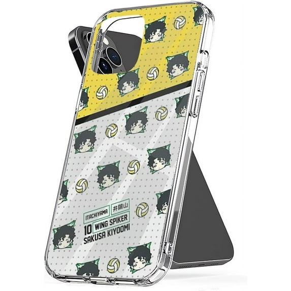 Phone Case Sakusa Pro Max Kiyoomi Xr Pattern X Itachiyama 13 Haikyuu 8 7 11 12 Se 2020 14 Accessories Scratch Waterproof Transparent Compatible with iPhone 11 6.1 Inch
