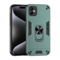 thumbnail image 1 of Phone Case for Samsung Galaxy A05 Hybrid Case with Ring Kickstand, Heavy Duty Protection Armor Case with Comfortable Grip Support Magnetic Car Mount for Samsung Galaxy A05 - Darkgreen, 1 of 7