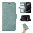 thumbnail image 1 of Phone Case for Samsung Galaxy A15, Classic RFID Blocking PU Leather Shockproof Kickstand Wallet Case with Credit Card Holder Magnetic Flip Cover Compatible with Samsung Galaxy A15, Turquoiseblue, 1 of 7