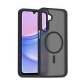 thumbnail image 1 of Phone Case For Samsung Galaxy A16 5G,Translucent Magnetic Phone Case for Women Men [Compatible with Magsafe] Anti-Fingerprints Shockproof Protective Ultra Slim Rugged Phone Case Cover,Black, 1 of 6