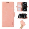 thumbnail image 1 of Phone Case for Samsung Galaxy A52 5G, Classic RFID Blocking PU Leather Shockproof Kickstand Wallet Case with Credit Card Holder Magnetic Flip Cover Compatible with Samsung Galaxy A52 5G, Pink, 1 of 7