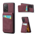 thumbnail image 1 of Phone Case for Samsung Galaxy A53 5G, Back Credit Card Holder Wallet Cover Study Kickstand PU Leather Magnetic Clasp RFID Blocking Case for Samsung Galaxy A53 5G Cases Women, Red, 1 of 9