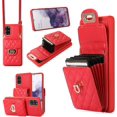 thumbnail image 1 of Phone Case for Samsung Galaxy S20 Plus S20+ 5G Wallet Cover with Credit Card Holder Shoulder Crossbody Strap Long Lanyard Leather Cell Accessories S20+5G S20plus 20S + S2O S 20 20+ G5 Women Girls Red, 1 of 15