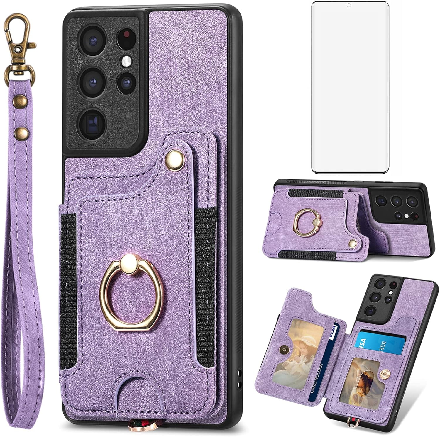 S21 Ultra Samsung 21s Accessories Card Holder Galaxy S21+ Accessories Case  Samsung Accessories For