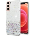 thumbnail image 1 of Phone Case for Samsung Galaxy S22 Plus 5g Purple, Bling Bling Samsung S22 Plus Case Glitter, Samsung Galaxy S22 Plus Case Clear Silicone Anti-Scratch (Samsung S22 Plus 5g, Clear), 1 of 7