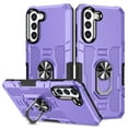 thumbnail image 1 of Phone Case for Samsung Galaxy S23 FE Case, S23 FE Phone Case Built in 360 Rotating Ring Stand, Luxury Heavy Duty Armor Hard PC Soft TPU Slim Phone Case for Samsung Galaxy S23 FE - Purple, 1 of 10