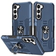 thumbnail image 1 of Phone Case for Samsung Galaxy S23 Plus Case, S23 Plus Phone Case Built in 360 Rotating Ring Stand, Luxury Heavy Duty Armor Hard PC Soft TPU Slim Phone Case for Samsung Galaxy S23 Plus - Blue, 1 of 10
