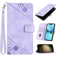 thumbnail image 1 of Phone Case for Samsung Galaxy S25 Plus Case, Premium PU Leather Card Holder Wrist Strap Magnetic Closure Flip Stand Function TPU Interior Book Cover for Samsung Galaxy S25 Plus Wallet Case, Black, 1 of 5