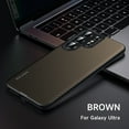 thumbnail image 1 of Phone Case for Samsung Galaxy S25 Ultra, Luxury Carbon Fiber TPU Shockproof Protective Ultra Slim, Compatible with Magsafe, Anti-Slip Anti-drop Phone Cover for Samsung Galaxy S25 Ultra, Brown, 1 of 8