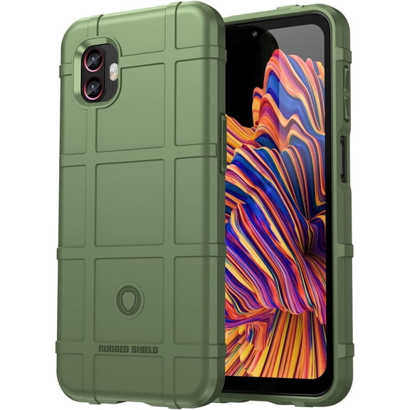Phone Case for Samsung Galaxy Xcover6 Pro,Case for Galaxy Xcover Pro 2, Rugged Shield Slim Case with Military Grade Shockproof Protection for Galaxy Xcover6 Pro/Xcover Pro 2, HD Green